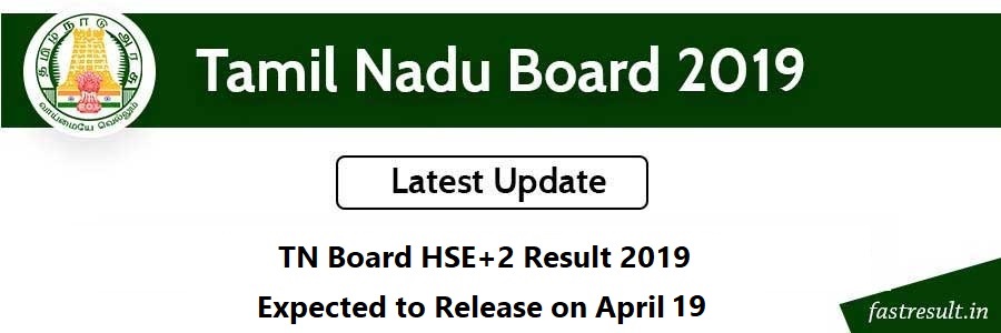 TN Board HSE+2 Result 2019 Released Today Check Here