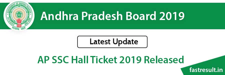 AP SSC Hall Ticket 2019 Released
