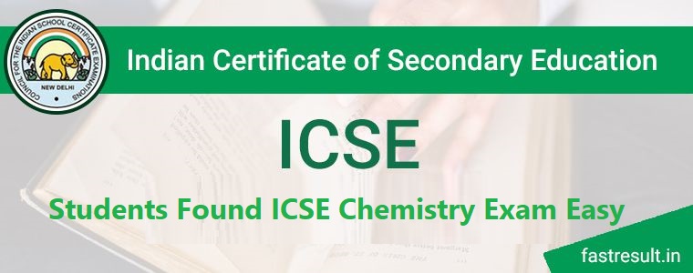 ICSE 10th Chemistry Paper 2019 - Students & Teachers Review