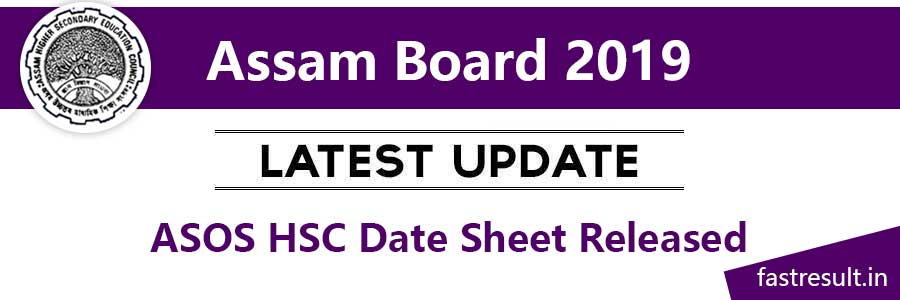 ASOS HSC Date Sheet Released, Check Here
